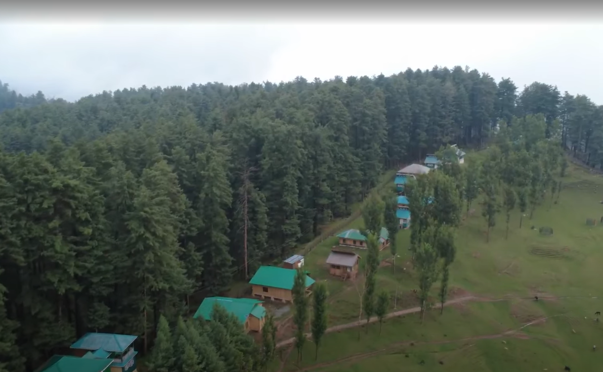 Huts and cottages to stay in Sanasar meadow